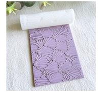 KEOKER Rouleau de texture en argile polymère pour la fabrication de boucles d'oreilles, comme les feuilles de texture, fonctionne bien avec les cutters d'argile (Boho A)