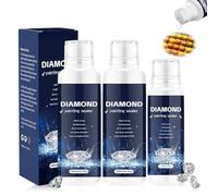 KEORHEZ 3 Pièces De Colle Diamond Painting Colle Transparente Pour Peinture Au Diamant Pour Créer Un Effet Scintillant Et Fixer Les Diamants 120 ml Et 200 ml