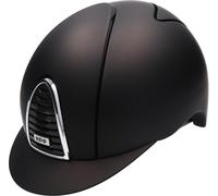 KEP CROMO 2.0 TEXTILE casque d'équitation avec coussinets intérieurs marron 58
