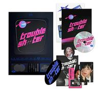 Kep1er - 3rd Mini Album [TROUBLESHOOTER] (Midnight Ver.) Package Box + Photobook + Envelope + CD-R + Photocard + Lyric Paper + ID Card + Sticker + Collection Chip + Poster + 2 Pin Button Badges