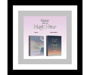 Kep1er Magic Hour 5th Mini Album Unit Version CD+Lyric book+Postcard+Photocard+Folded poster on pack+Tracking Sealed (Unit Tropical Light Version)