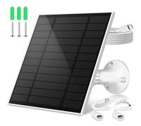 KEPEAK USB-C Solar Panel for Ring Outdoor Camera - Weather-Resistant