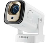 KEPEAK Vidéoprojecteur intelligent 4K, Mini Projecteur Android, Full HD 1080P, Autofocus / Correction trapézoïdale, Rotation à 180°, WiFi 6, Bluetooth5.0, Vidéoprojecteur 4K Home Cinéma pour Téléphone