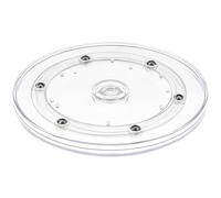 Kepfire 15 cm Acrylique Lazy Susan Plateau Tournant Organisateur Palier Tournant Affichage Base Cuisine Pimenter Étagère