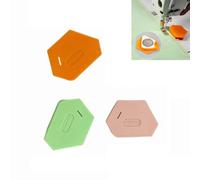Kepgapo 3 Guides de Couture Magnétiques pour Machine à Coudre - Guide D'Ourlet Polygonal Multifonctionnel avec Échelle, Accessoire de Couture