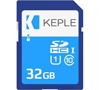 Keple 32GB 32Go SD Memoire Carte de High Speed Classe 10 SD SDcarte Compatible avec Nikon Coolpix A900, CP A10, A100 SLR Digital Camera | 32 GB Go G SDcarte UHS-1 U1 SDHC Card