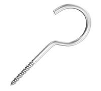 Keple 4X30mm Vis à crochet en forme de C (25pcs), crochets à tasse, M4 vis à œil, support mural, fixations au plafond à visser pour tasses, lumières LED, décoration de Noël, plantes, cuisine