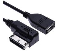 Keple Adaptateur d'interface Musicale MDI AMI Câble MP3 Compatible avec | Lecteur de clé USB pour clé de Voiture Volkswagen VW Golf GTI MK6 Connect (année 2010 2011 2012 2013 2014 2015 2016) 1 mètre