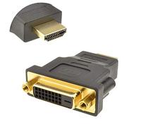 Keple Adaptateur DVI à HDMI (DVI-D Dual Link 24+1) Adaptateur HDMI Mâle à DVI Femelle avec Cordon Plaqué Or Convertisseur 1080P Full HD Adaptateur Hdmi à Péritel