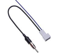 Keple Câble Adaptateur D'antenne D'autoradio De Marque Câble Adaptateur D'antenne pour Véhicule avec Connexion Stéréo Compatible avec Modèles De Voiture CX-5 / CX-7 / CX-9 (Prise Mâle DIN)