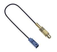 Keple Câble Adaptateur de caméra de recul Fakra vers RCA de Câble Adaptateur de système Audio stéréo Radio de Compatible avec Benz W169, C169, W245, W204, S204, C216, CL203, W219, X218, C218