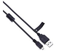 Keple Câble de synchronisation de données USB et de transfert d'images photo UC-E6 Compatible avec la série Lumix DMC-TZ DMC-TZ20, DMC-TZ22, DMC-TZ3, DMC-TZ35, DMC-TZ37 1,5 m