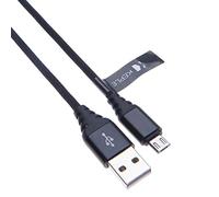 Keple Câble Micro USB | Câble de Chargement Rapide Chargeur de Données en Nylon Compatible avec Tomtom Start 20/25 / 25M, 40/42, 50/52 Europe, 60/62 | Sat NAV Tom Tom USB B Haute Vitesse (0.5m)