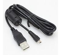 Keple Câble USB de synchronisation de données et de transfert d'images USB UC-E6, Compatible avec Panasonic Lumix DMC-TZ Series : DMC-TZ20 / DMC-TZ22 / DMC-TZ3 / DMC-TZ35 / DMC-TZ37