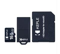 Keple Carte Micro SD 16Go | 16GB MicroSD Classe 10 Compatible avec Nokia 1, 2, 3, 5, 6, 7, 8, 7 Plus, X, X+, XL, Lumia 435, 535, 630, 635,109, 114, 205, 206, 207, 208, 210, 301 Mobile | 16 Go GB G