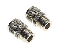 Keple N Type Femelle vers UHF Mâle - Mâle PL259 Femelle Adaptateur Coaxial RF Type d'Adaptateur de Connecteur Coaxial - 2 pièces