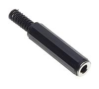 Keple Prise Jack Mono 6.35mm 1/4 "Pouces, 2 Broches-5 pièces, Prise de réparation à poignée en Plastique, Type de Soudure TS, connecteur de câble Audio DIY