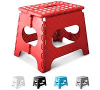 KEPLIN Marchepied Pliable Robuste de 27,9 cm | Repose-Pieds Pliable antidérapant pour Tout-Petits, Enfants et Adultes | Portable, en Plastique léger avec poignée de Transport pour intérieur ou