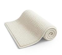 KEPLIN Tapis de Bain et de Toilette antidérapant en Microfibre, Doux, Moelleux et Confortable, Lavable en Machine, Absorbant l'eau et séchage Rapide pour Garder la Salle de Bain et la Maison