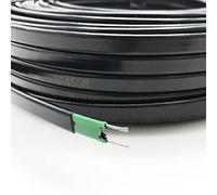 KEPOHK 12 V 24 V 110 V 220 Volts conduite d'eau antigel Protection contre le gel câble chauffant pour toit auto-régulant chauffage électrique fil 220V25W 50 m