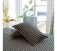 KEPOHK 2PC taie d'oreiller imprimée, taie d'oreiller en Coton aloès taies d'oreiller pour Enfants Adultes 48cm * 74cm 2PCTaie d'oreiller Fuguyge