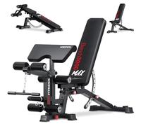 Keppi Banc Musculation, Capacité de 600 kg, Réglable et Robuste pour Salle de Sport à Domicile, Entraînement Complet du Corps avec Extension des Jambes et Prêcheur - Bench3000 Max