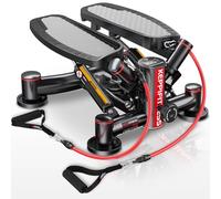 KeppiFitness Steppers FITSTEP1000 Pro Steppers pour Exercice à la Maison, Cardio à Domicile avec capacité maximale de 181,4 kg, Mouvement Rotatif avec Cylindre hydraulique amélioré pour entraînement