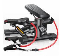 KeppiFitness Steppers pour Exercice, Mini Stepper d'escalier avec capacité maximale de 158,8 kg, Mini Stepper avec Bandes de résistance pour entraînement Cardio Fitness Complet du Corps à la Maison