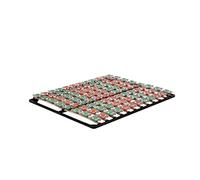 KEPT Sommier ergonomique à lattes et plots de soutien 140x200 cm sans pieds