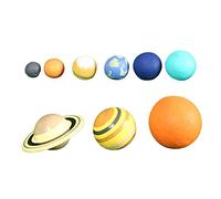 Keptfeet Balle éducatifs Planet, système Solaire pour Enfants, balles relaxantes du système Solaire pour Enfants, 4 Ans-planète