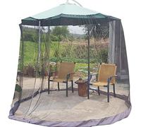 Keptfeet Parasol Patio | Moustiquaire pour Parapluie | Moustiquaire pour Parasol Patio extérieur | Moustiquaire Tente pour Les Sports Treillis Voyage
