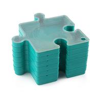 Keptfeet trieur Casse-tête empilable, Plateaux tri Stockage Casse-tête pouvant être reliés, Organisateur Casse-tête Robuste et Facile à Utiliser, Accessoires Casse-tête