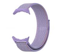 Kepuch Bande Velcro Tressée Nylon Compatible avec Google Pixel Watch 3 43mm - Bracelet Elastique Tressé de Remplacement pour Femmes Hommes - Violet