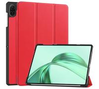 Kepuch Custer Coque pour Honor Pad X8A, X9, X8B 11",PU-Cuir Étui Housse - Rouge
