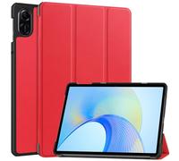 Kepuch Custer Coque pour Honor Pad X9, Honor X8 Pro 11.5",PU-Cuir Étui Housse - Rouge