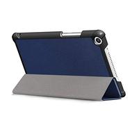 Kepuch Custer Coque pour Huawei MediaPad M5 Lite 8/Honor T5 8,PU-Cuir Étui Housse pour Huawei MediaPad M5 Lite 8/Honor T5 8 - Bleu