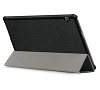 Kepuch Custer Coque pour Huawei MediaPad T5 10,PU-Cuir Étui Housse pour Huawei MediaPad T5 10 - Noir