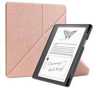 Kepuch Custer Coque pour Kindle Scribe 2024 2022 / Redesigned Display 10.2",PU-Cuir Étui Housse - Rose Or