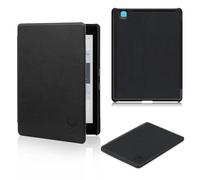 Kepuch Custer Coque pour kobo Aura Edition 2 2016,PU-Cuir Étui Housse pour kobo Aura Edition 2 2016 - Noir