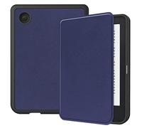 Kepuch Custer Coque pour Kobo Clara 2E 2022 6",PU-Cuir Étui Housse - Bleu