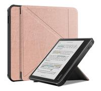 Kepuch Custer Coque pour Kobo Libra Colour 2024/ Libra 2 2021,Tolino Vision Colour,PU-Cuir Étui Housse - Rose Or