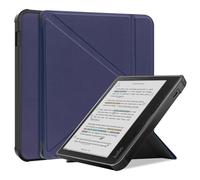 Kepuch Custer Coque pour Kobo Libra Colour 2024/ Libra 2 2021,Tolino Vision Colour,PU-Cuir Étui Housse - Bleu