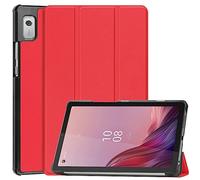 Kepuch Custer Coque pour Lenovo Tab M9 TB-310FU,PU-Cuir Étui Housse pour Lenovo Tab M9 TB-310FU - Rouge