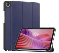 Kepuch Custer Coque pour Lenovo Tab One TB305XU TB305FU/Tab K9 8.7",PU-Cuir Étui Housse - Bleu