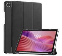 Kepuch Custer Coque pour Lenovo Tab One TB305XU TB305FU/Tab K9 8.7",PU-Cuir Étui Housse - Noir