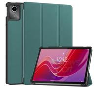 Kepuch Custer Coque pour Leonvo Tab K11E 11" 2025, Tab K11 TB-330/331FU,Tab M11 TB330FU TB331FC,PU-Cuir Étui Housse - Vert