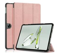 Kepuch Custer Coque pour Oneplus Pad Go, Oppo Pad Neo,Oppo Pad Air 2,PU-Cuir Étui Housse - Rose Or