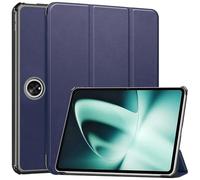Kepuch Custer Coque pour Oppo Pad 2/Oppo Pad 3, Oneplus Pad 11.6",PU-Cuir Étui Housse - Bleu