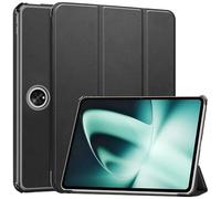 Kepuch Custer Coque pour Oppo Pad 2/Oppo Pad 3, Oneplus Pad 11.6",PU-Cuir Étui Housse - Noir