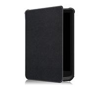 Kepuch Custer Coque pour Pocketbook 606/616/627/628/632/632 Plus/632 Aqua/633/Colour/Touch Lux 4/Touch Lux 5/Basic Lux 2/Basic 4/Touch HD 3/Touch HD 3 Limited Edition,PU-Cuir Étui Housse - Noir